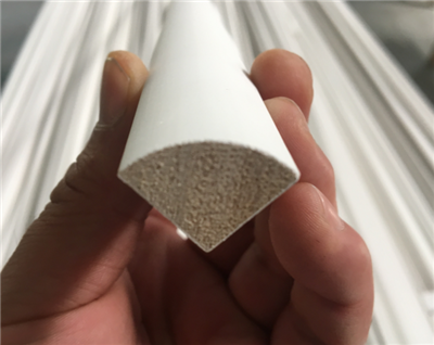 First Class White Primed Wood Small Mouldings Wood Shoe Or Quarter Round For Baseboard